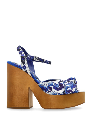 Dolce & Gabbana Platform sandals with 